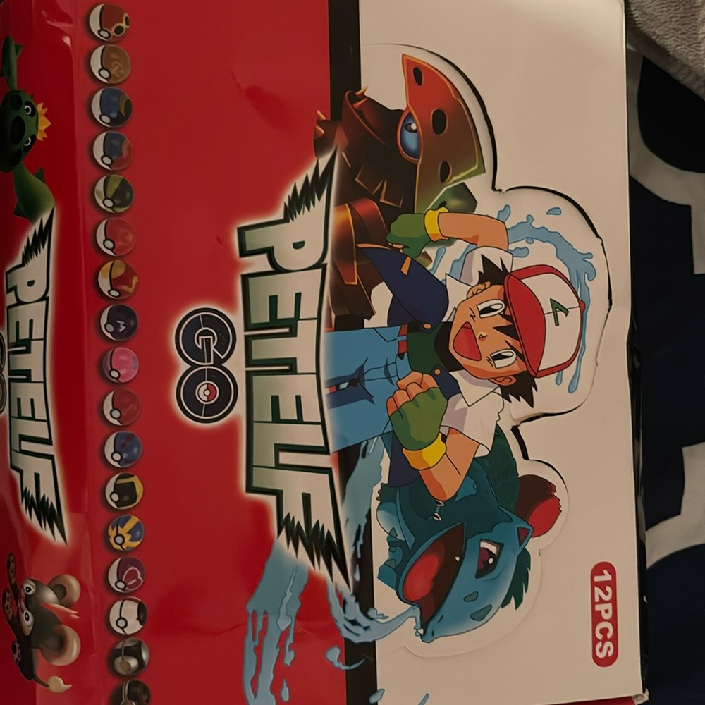 Pokeman ball with toy inside